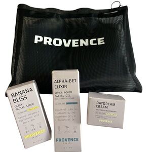 Provence Beauty Skincare Set and Provence Mesh Bag - NWOT
